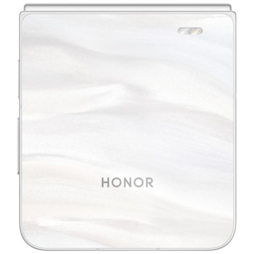 Honor Magic V Flip2, 12 Go + 1 To, 6,82 pouces + 4,0 pouces MagicOS 9.0.1 Android 15 Snapdragon 8 Gen 3 Octa Core, Réseau : 5G, NFC, OTG (Blanc) SH840W1129-021